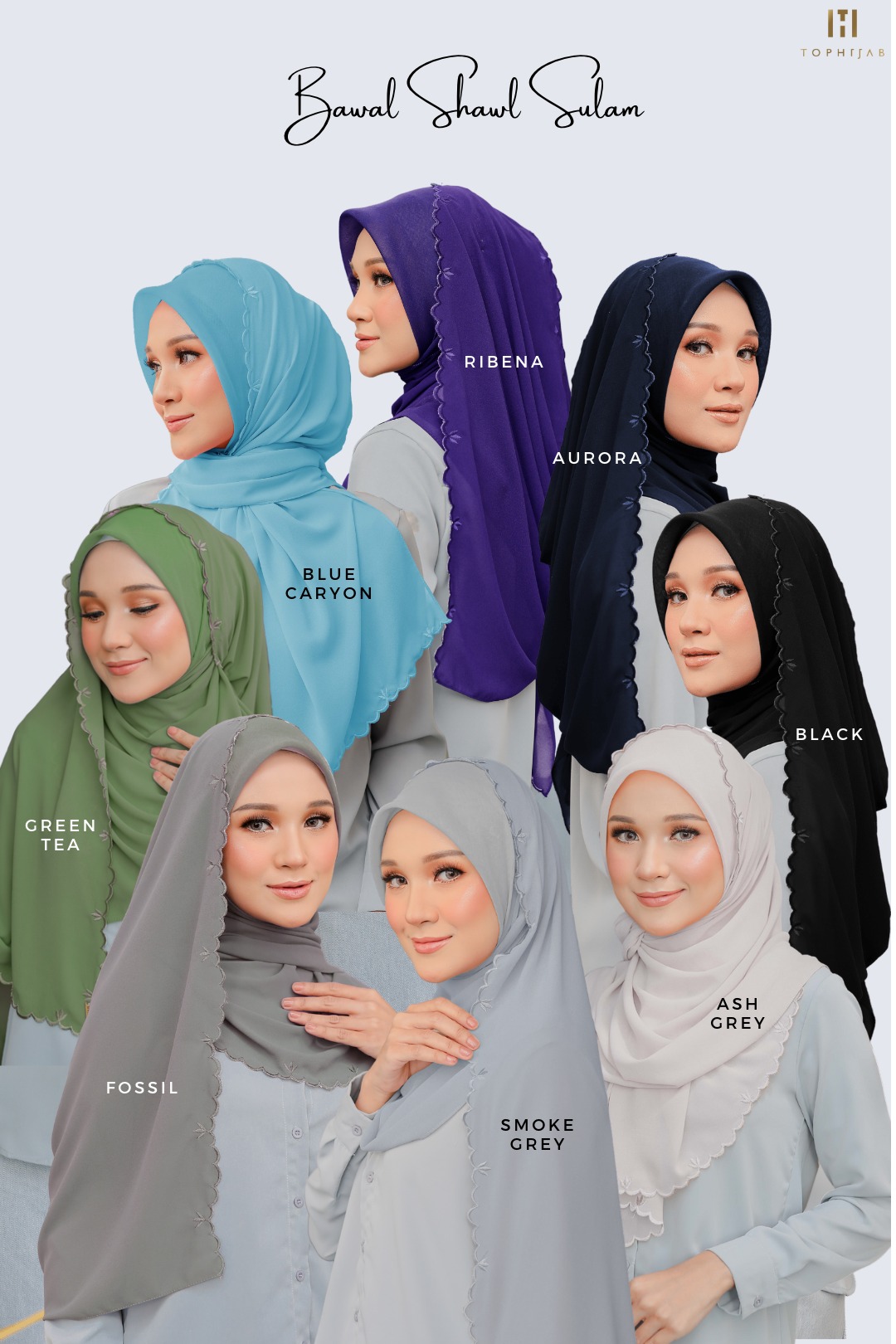 Top Hijab | The Modest Stylish Hijab | Shawls | Tudung | Bawal Expert ...