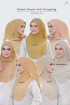 MUSHROOM - BAWAL SHAWL ANTI DRAPPING BIDANG 45