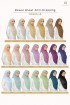 PEANUT - BAWAL SHAWL ANTI DRAPPING BIDANG 48