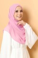 SHAWL END CURVE - DUSTY PINK