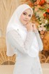 BAWAL SHAWL COTTON- PURE WHITE