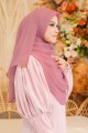 BAWAL SHAWL COTTON- FLAMINGO