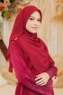 BAWAL SHAWL COTTON- RED DAHLIA