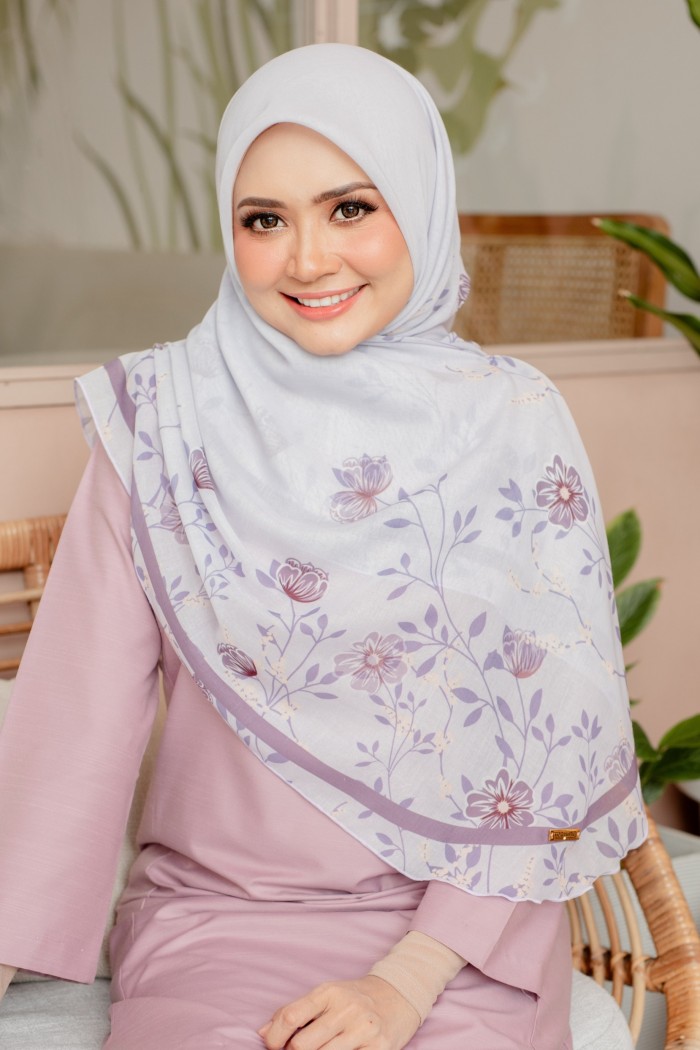 BAWAL CURVE FLORA- LAVENDER