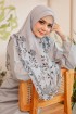 BAWAL CURVE FLORA- PASTEL GREY