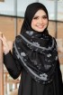 BAWAL CURVE FLORA- BLACK