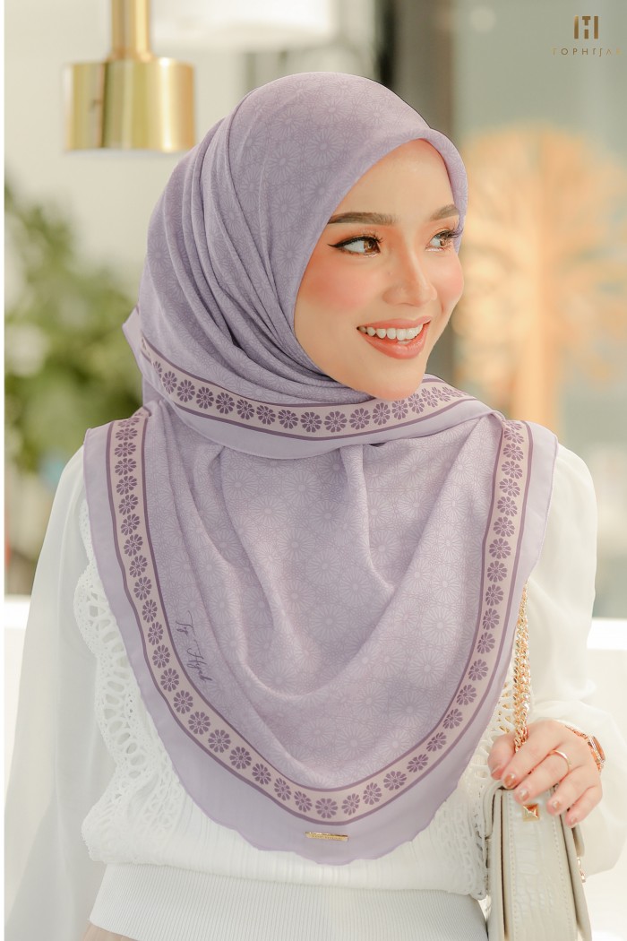 SOFT CHIFFON VOILE - LAVENDER