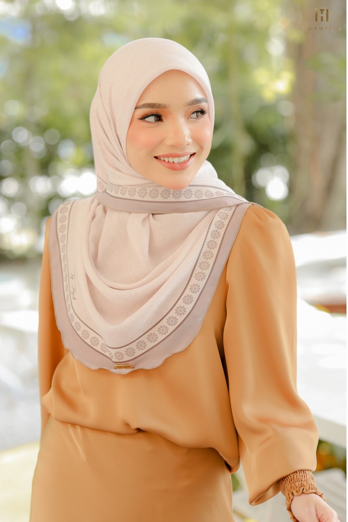 SOFT CHIFFON VOILE - KHAKI