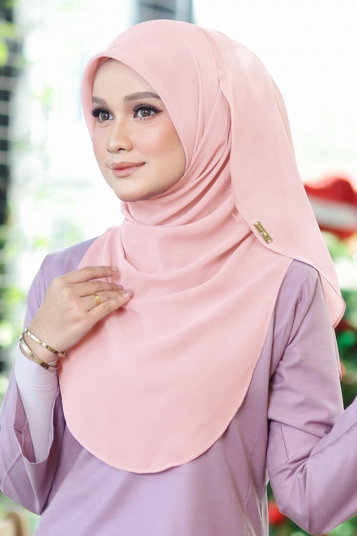 BALLET PINK - BAWAL SHAWL ANTI DRAPPING BIDANG 48