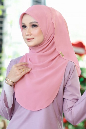 BAWAL SHAWL ANTI DRAPPING BIDANG 48- ROSE