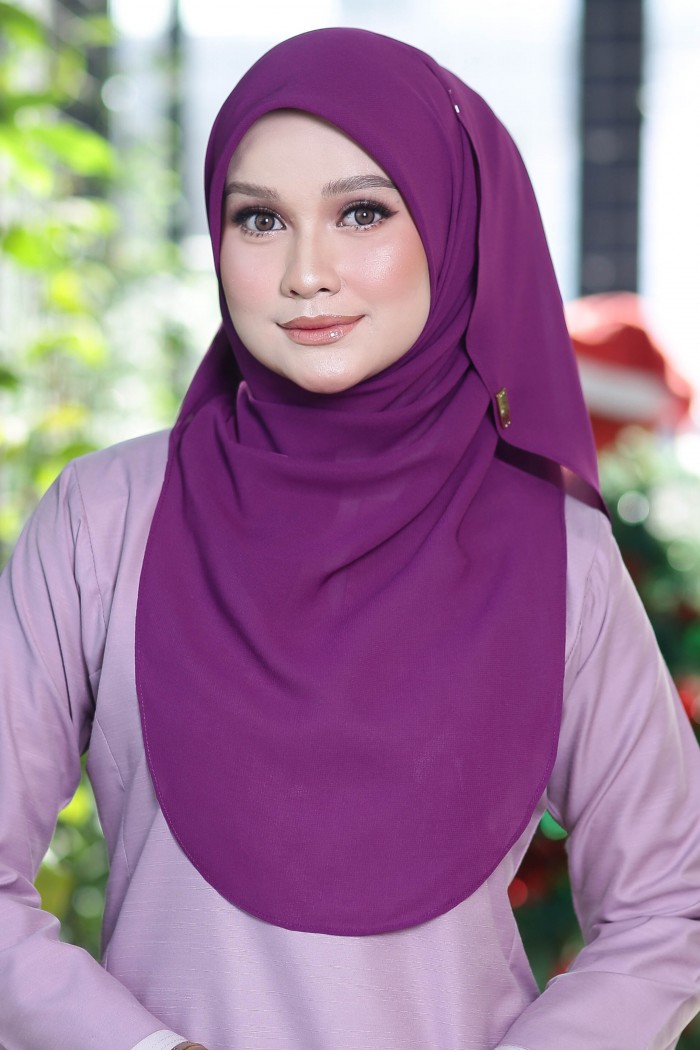 MANGOSTEEN - BAWAL SHAWL ANTI DRAPPING BIDANG 48