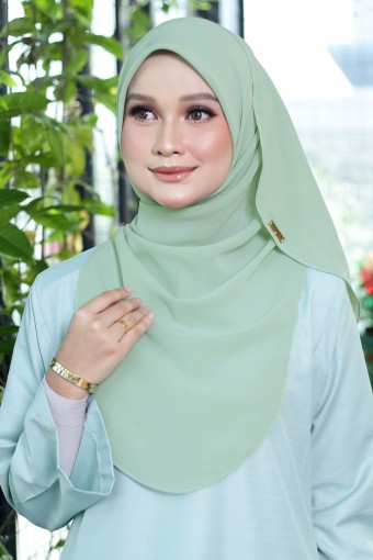 MINT GREEN - BAWAL SHAWL ANTI DRAPPING BIDANG 48