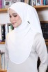 BAWAL SHAWL ANTI DRAPPING BIDANG 48 - PURE WHITE