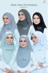 BLACK MICA - BAWAL SHAWL ANTI DRAPPING BIDANG 45