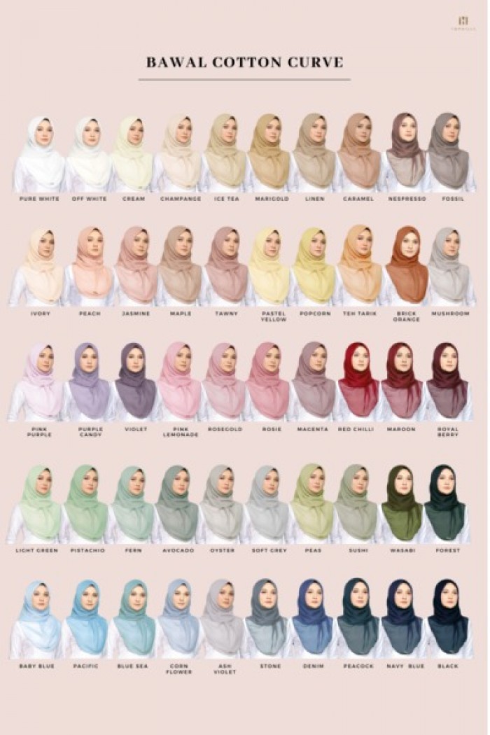 BAWAL COTTON CURVE- OYSTER