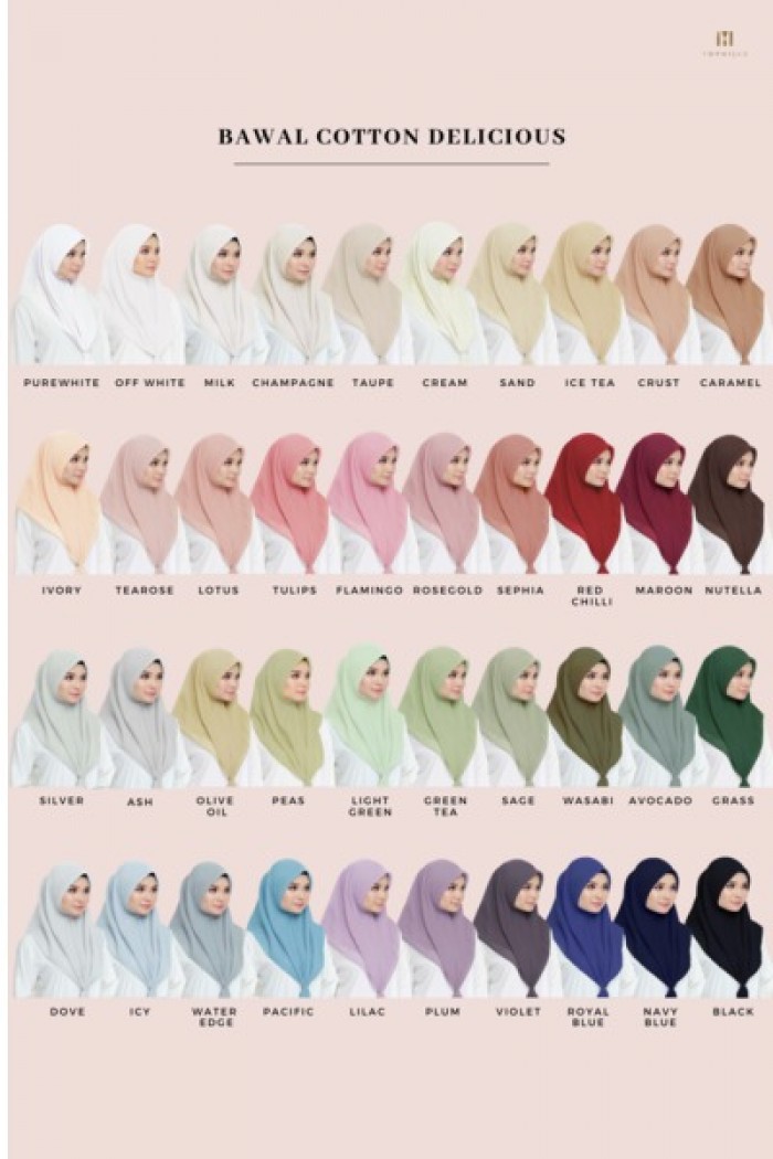 BAWAL COTTON DELICIOUS- MILK