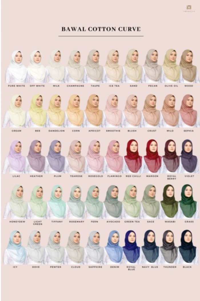 BAWAL COTTON CURVE- SMOOTHIE