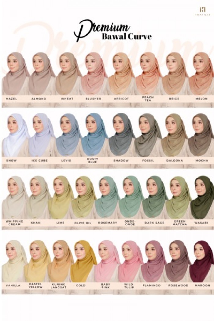 PREMIUM BAWAL CURVE - MELON