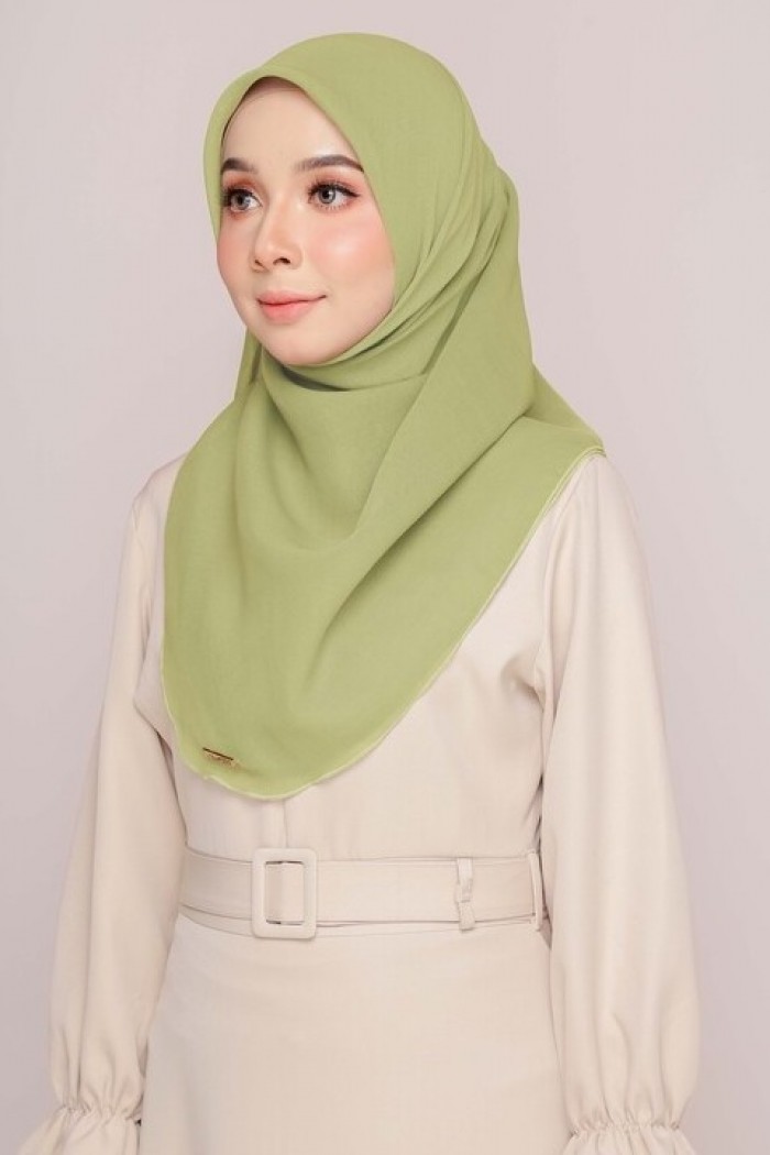 BAWAL COTTON CURVE BIDANG 45 - LIME