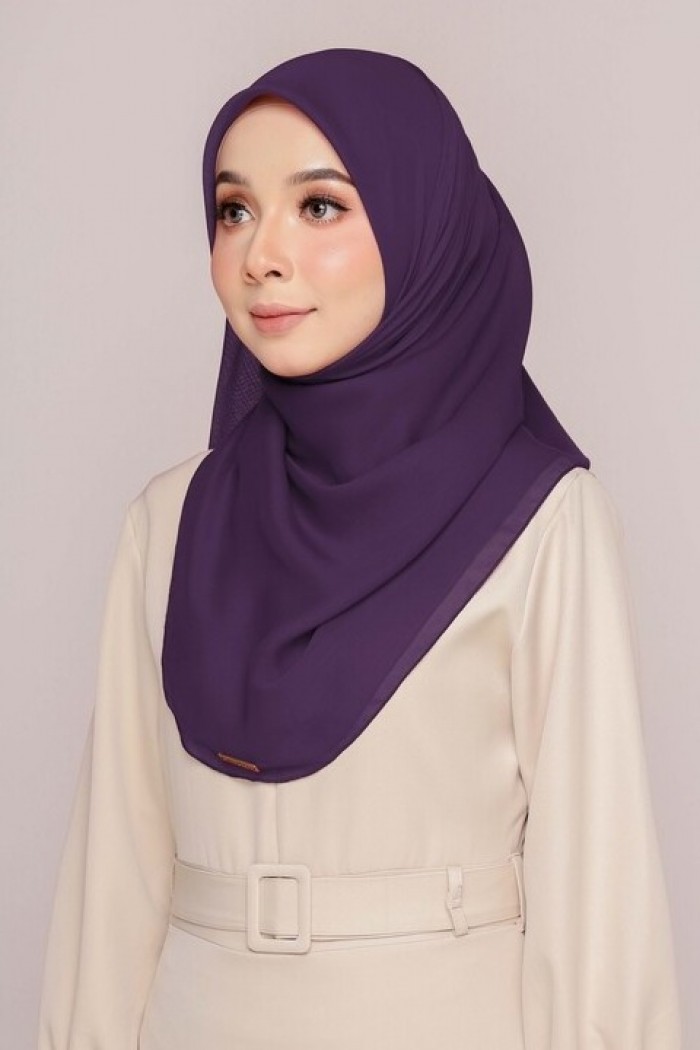 BAWAL COTTON CURVE BIDANG 45 - GRAPE