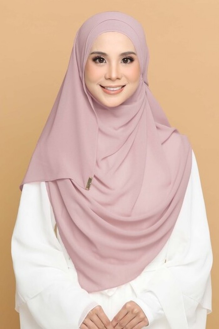 SOUR PINK- FLOWY PREMIUM CHIFFON SHAWL