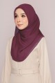 BAWAL COTTON CURVE BIDANG 45 - WINE BERRY