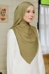 SATIN SILK SHAWL - METALLIC