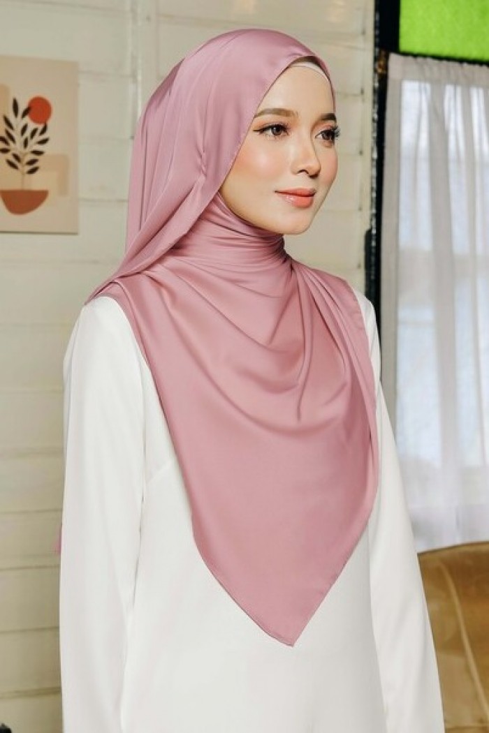 SATIN SILK SHAWL - FANSY