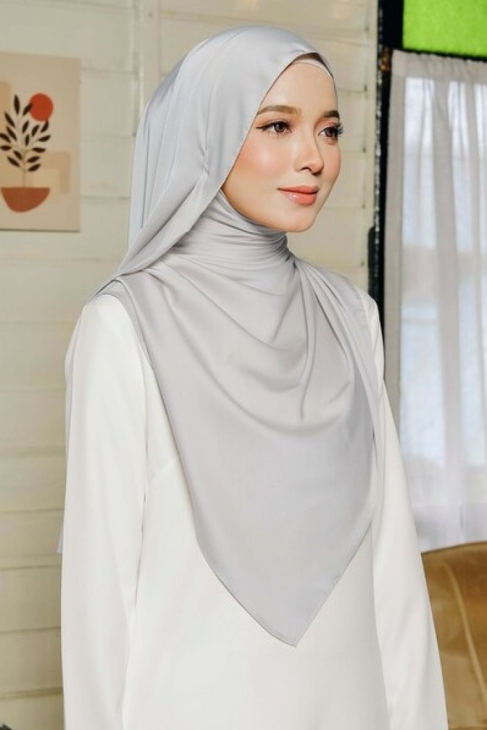 SATIN SILK SHAWL - CASPER