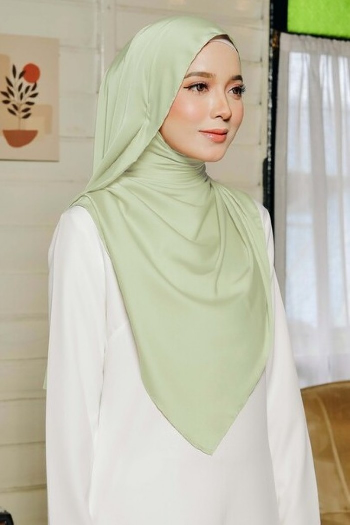 SATIN SILK SHAWL - EDEN