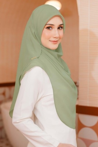 MATCHA - BAWAL SHAWL 'W' BIDANG 48