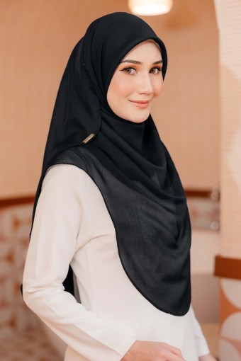 NOIR - BAWAL SHAWL 'W' BIDANG 48