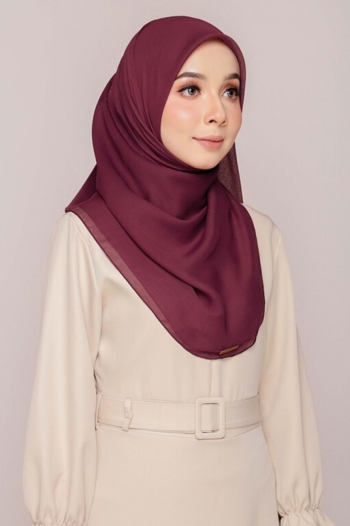 BAWAL COTTON CURVE BIDANG 45 - CARMIN