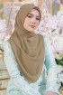 BAWAL CHIFFON CURVE BIDANG 48- HAZEL LATTE