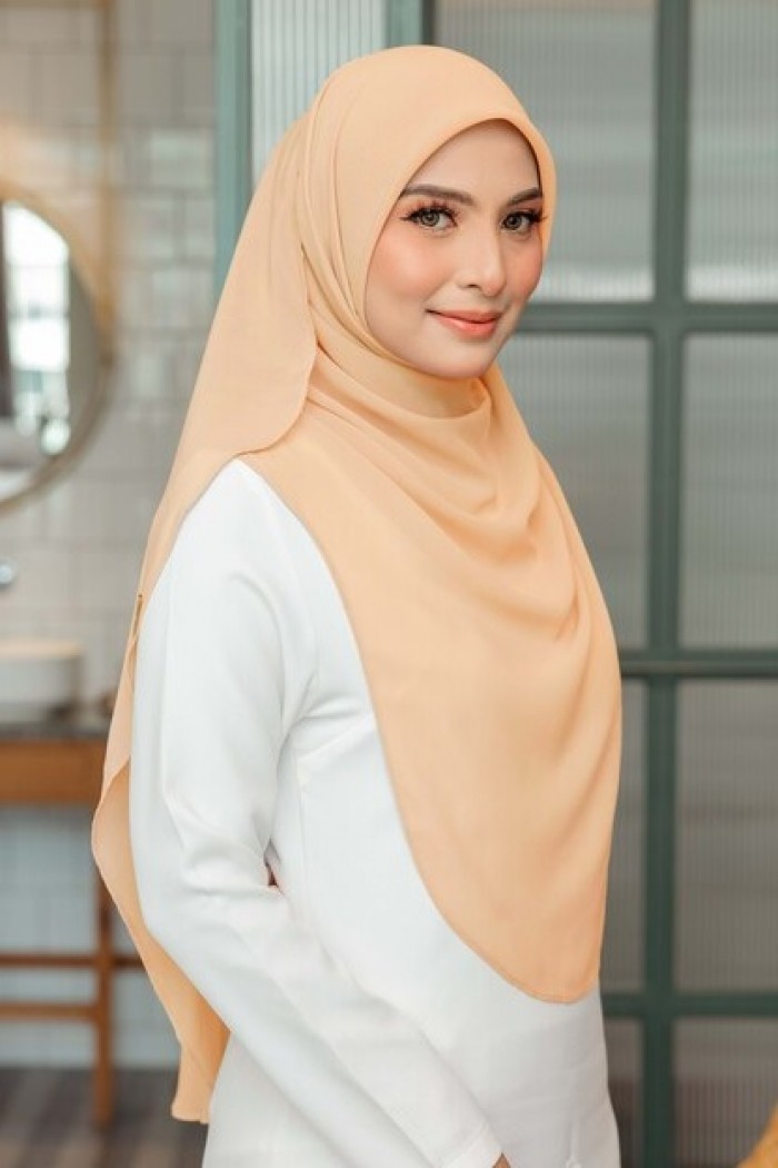 BEIGE - BAWAL SHAWL ANTI DRAPPING BIDANG 48