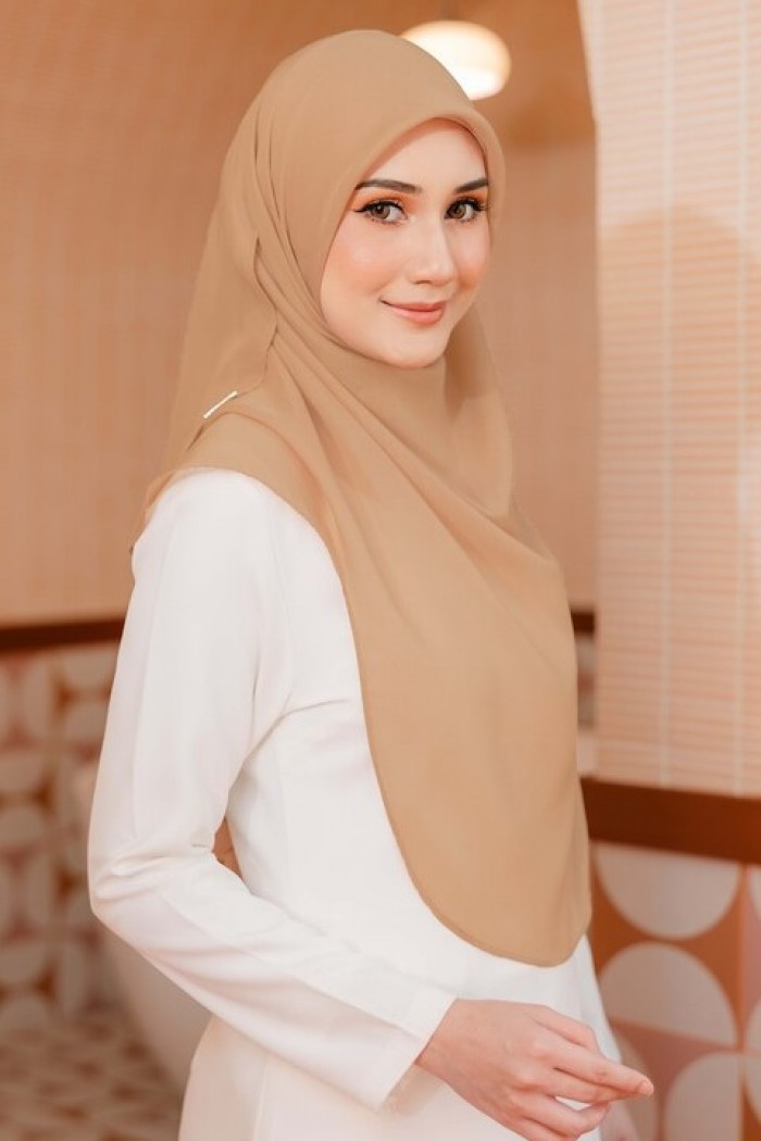 BROWN- BAWAL SHAWL 'W' BIDANG 48