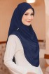 NAVY BLUE - BAWAL SHAWL 'W' BIDANG 48