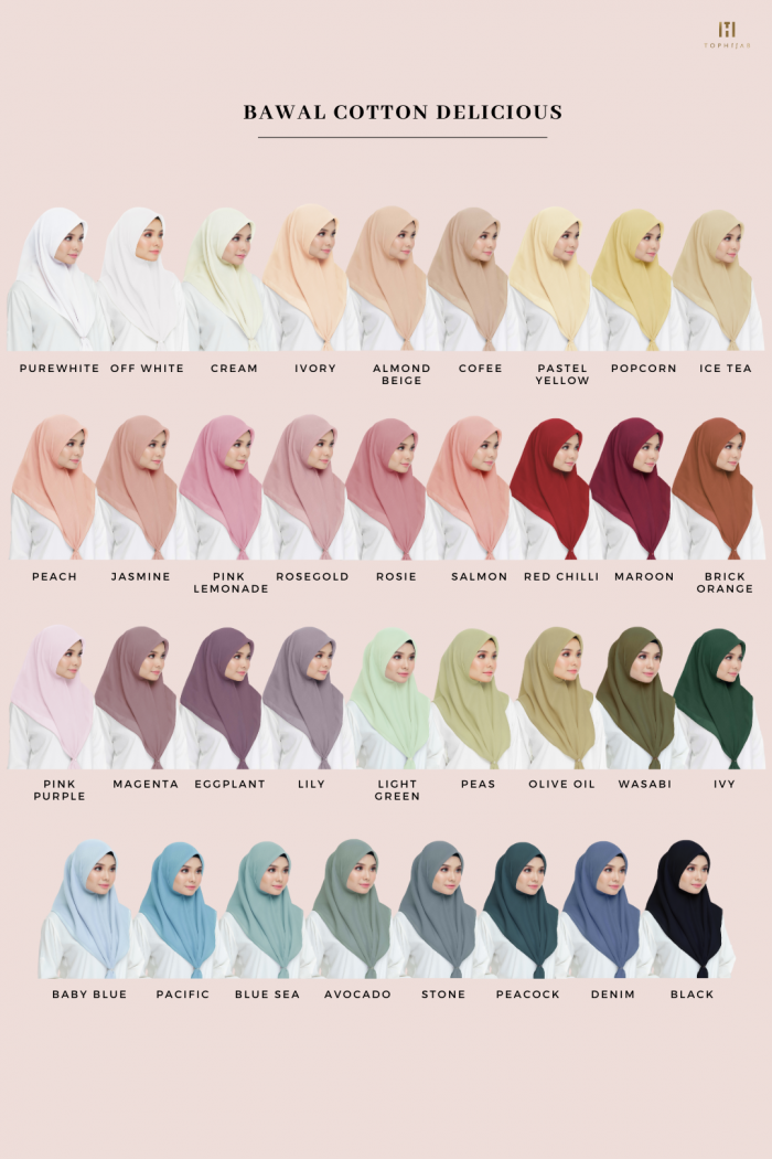 BAWAL COTTON DELICIOUS- ROSIE