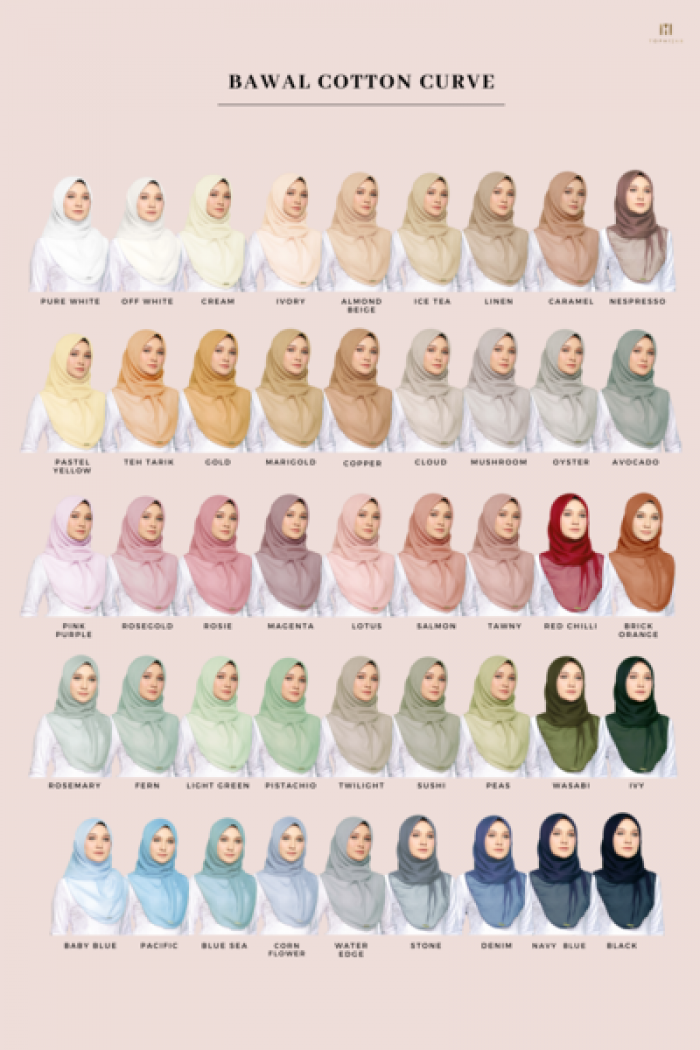 BAWAL COTTON CURVE- STONE