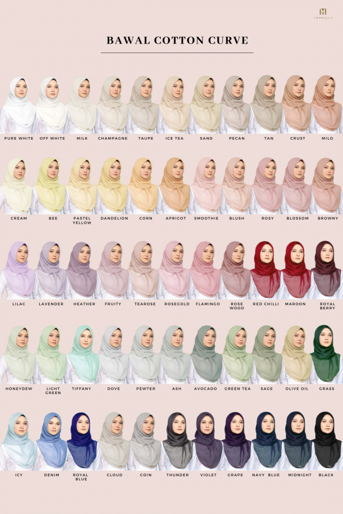 BAWAL COTTON CURVE- CHAMPAGNE