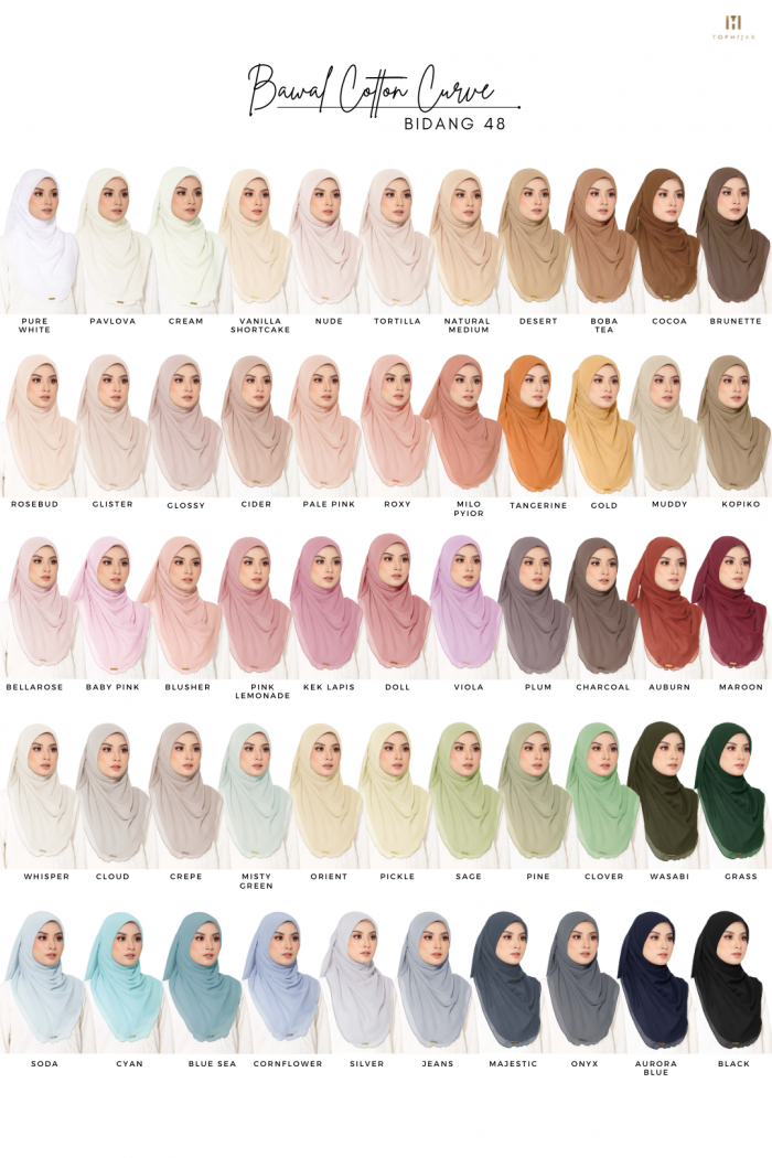 BAWAL CURVE BIDANG 48- DOLL